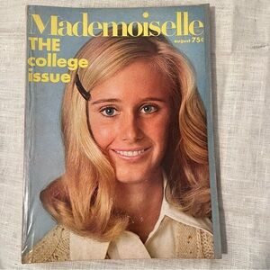 Mademoiselle, August 1968 very good vintage condition